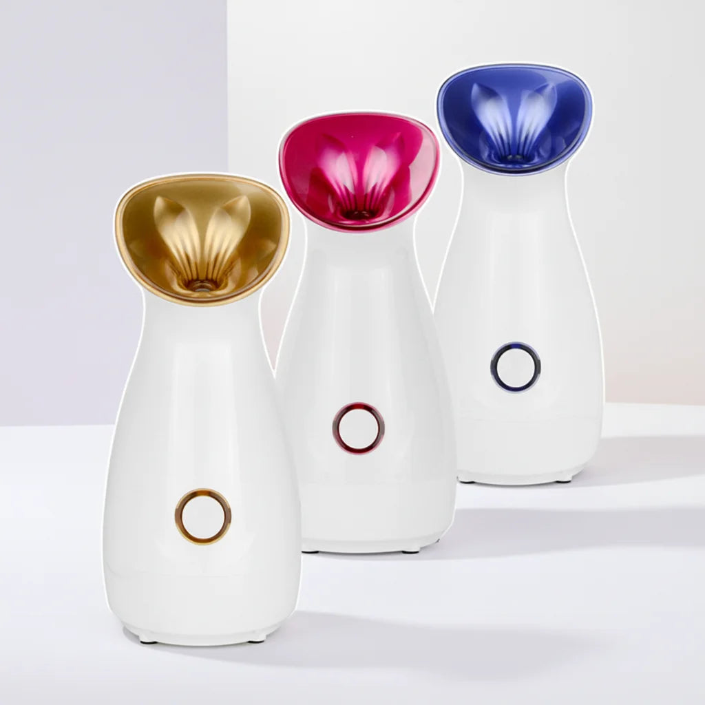 Portable Beauty Salon Electric Facial Steamer Ozone Nano Face Humidifier Hydration Mist Hot Spray Home Use Skin Care Vaporizer