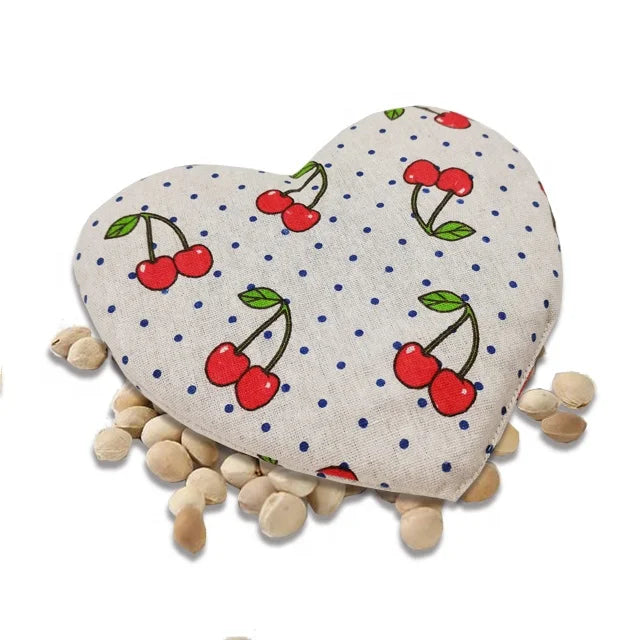 Rectangle Cherry Pit Pillow Body Wrap Cherry Stones Linen Fabric Medical Heating Pad Factory