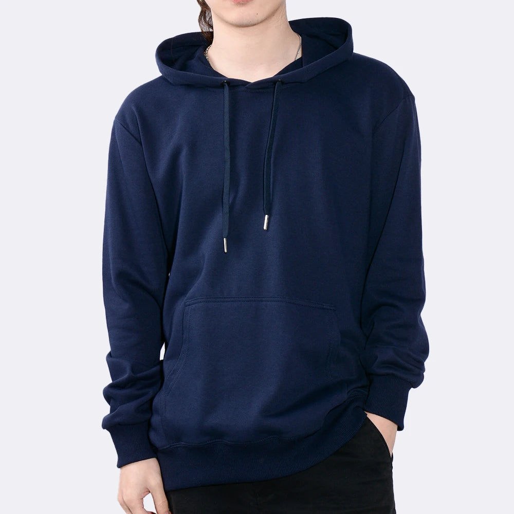 Wholesale Pullover Hoodie Men Custom Embroidery Logo 280 Gsm Bulk Blank French Terry Oversized Hoodies