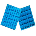 Best Selling Food Grade Cake Mold 40 Cavities Rectangle Shape Mold Custom Handmade Flexible Silicone Soap Molds for Making Soap