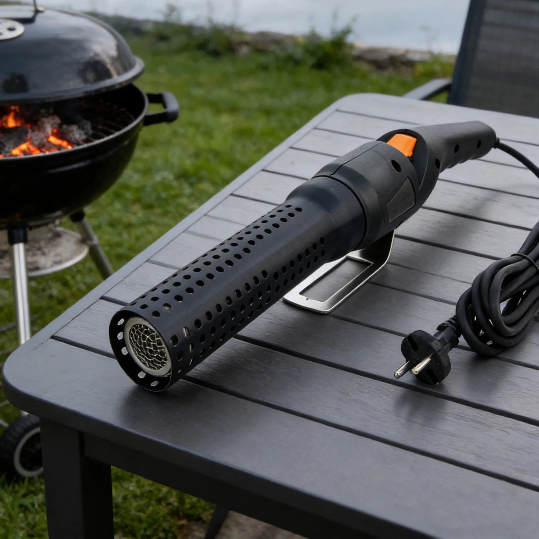 Vertak 2000W Super Quick Electro Torch Ignites Indoor Outdoor Briquettes Wood BBQ Smoker Grill Starter for Fireplace Fire Pit