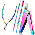 Beauty Mate Professional Nail Art Tools U-shaped Stainless Steel French Nail Artificial False Nail Tip Cutters Clipper Finger