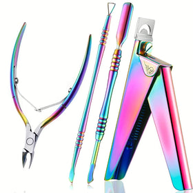 Beauty Mate Professional Nail Art Tools U-shaped Stainless Steel French Nail Artificial False Nail Tip Cutters Clipper Finger