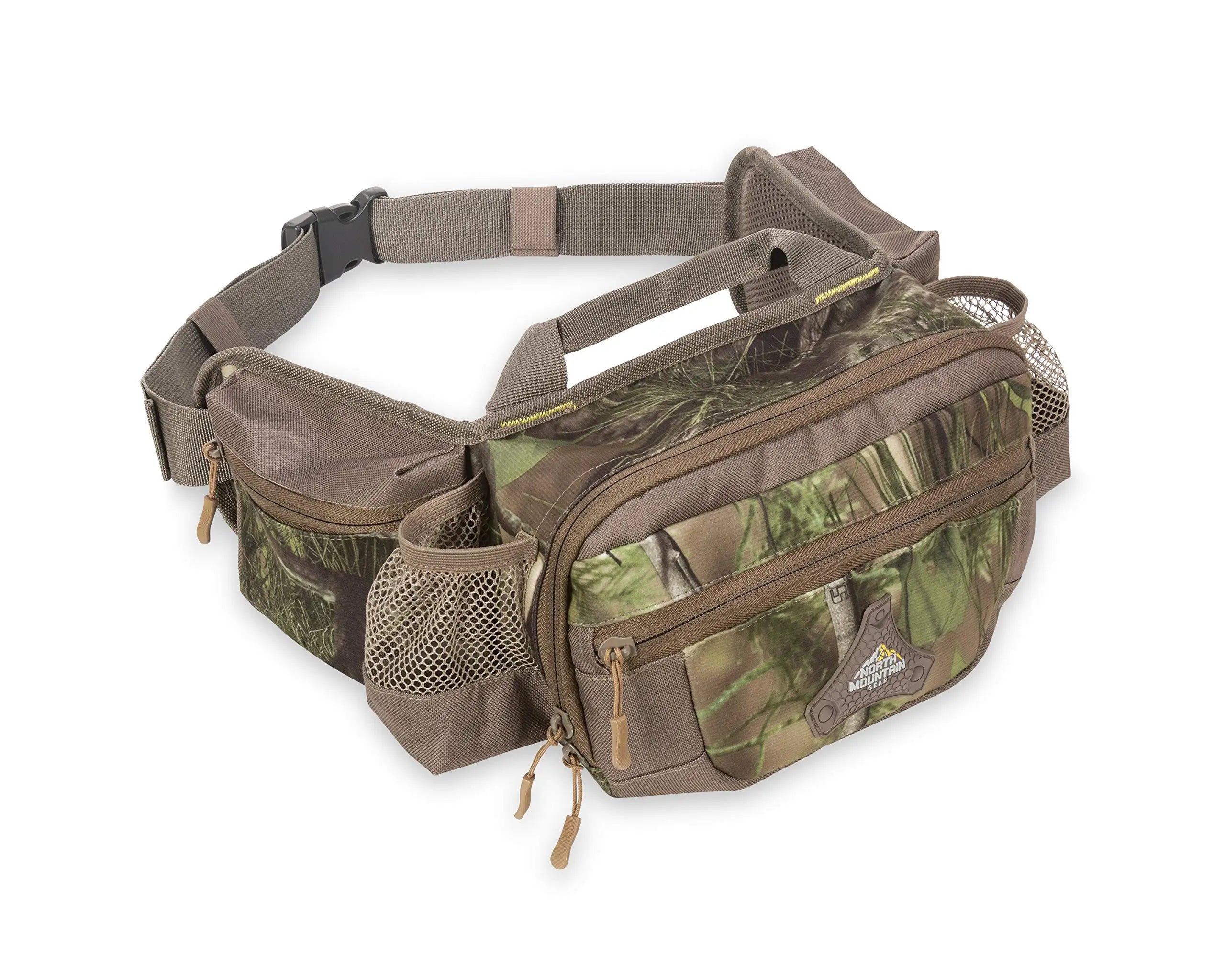 Best Camo Waterproof Tactical Waist Bag With Water Bottle Holder for Mountain Bike Hunting Hiking