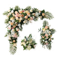 Hot Sale Wedding Triangle Artificial Flower Decorative Party Arch Flower