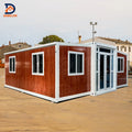 High Quality Double Wing 40FT 20FT Prefabricated Movable Modern Expandable Container Prefab Residential Units
