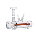 MP5 Tube Hookah Glass Shisha with Free Shape and Mirror Technics Elegant Design for Premium Hookah Experience