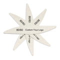 Manicure File Manufacturer S Shape Nail File 80/80 Grit Emery Board Zebra Nail File