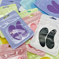 Custom Reusable Silicone  Eye Pad Patches Lash Extensions Silicone Patch Under Eye Gel Pad