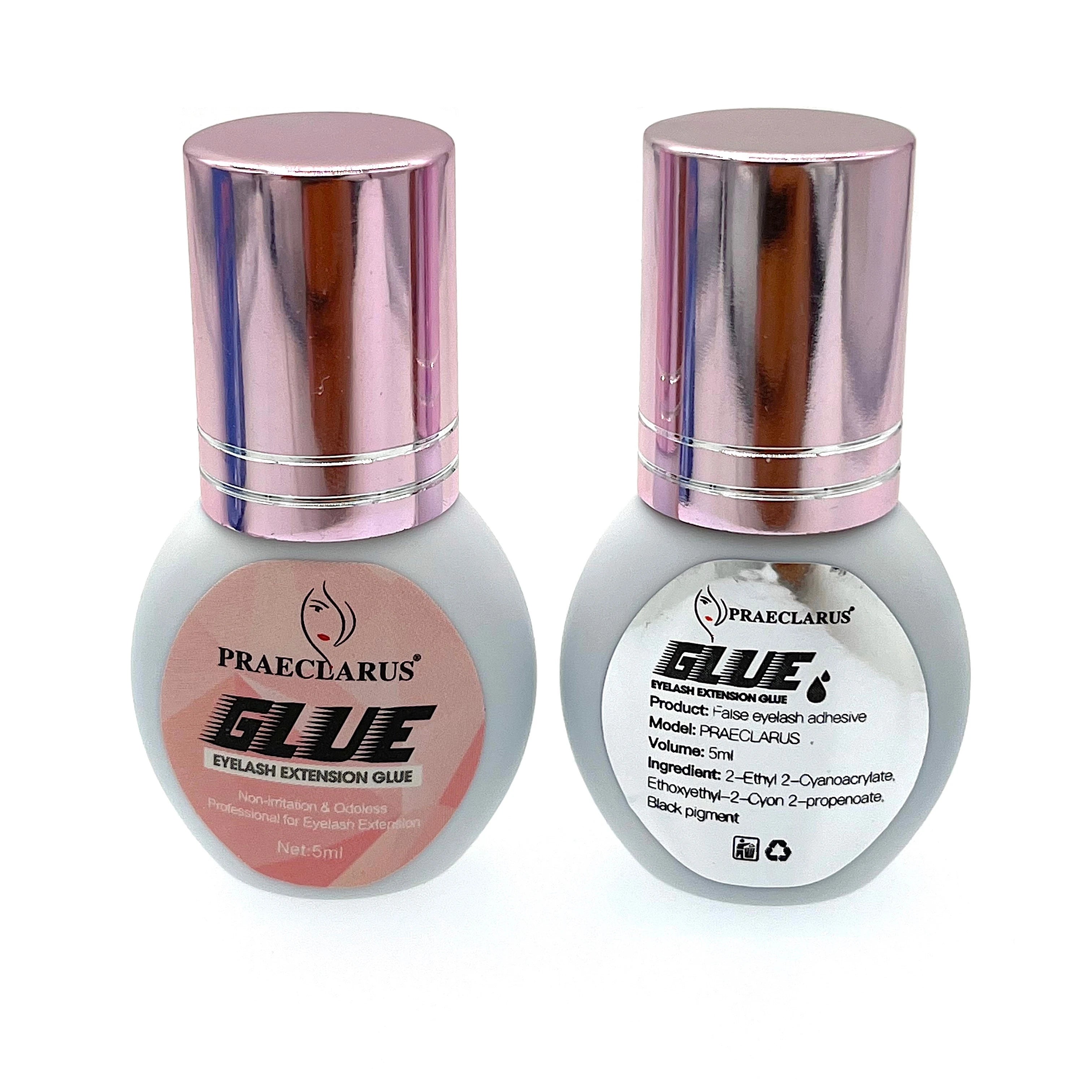 0.5S Sensitive Private Label Eyelash Extension Glue Lash Eyelash Gluebesooin Suppliers Korean Eyelash Glue 4 Bottles in 1 Bag