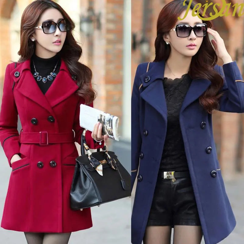 2024 New China  Hot Selling Products Women Autumn Winter Coats Jackets Thick Long Coats Clothes