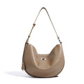Luxury Genuine Leather Shoulder Bags for Women Retro Hobo Half Moon Bag Soft Cowhide Leather Crossbody Handbag Trendy Purse 2026 MegaBDM