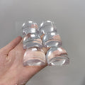 Acrylic Door Stopper Self Adhesive Anti-Collision Door Holders Catch Floor Mounted Nail-free Door Stops Protect Walls Furniture