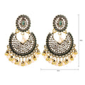 2025 Factory Drop Shipping Luxury Fashion Colorful Bells Jhumka Earrings Jewelry Set Pendant Indian Jhumka Earrings Wholesale