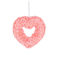 Wholesale  Valentine's Day Love Wreath Door Hanging Heart Shaped Wreath Wedding Proposal Party Scene Decoration Decoration