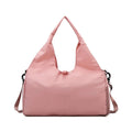 Multifunctional Storage Yoga BagCrincy Sports Gym Bag with Shoe Compartment of Pink Yoga Bag 19" Yoga