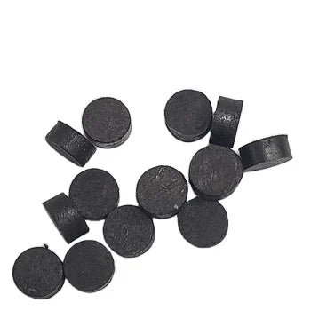 Wholesale Jassinry 13mm/14mm Black Mono-layer Water Buffalo Leather Flat Billiards Cue Tips for Jump-cue Billiard Accessories