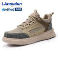 LAnoudun  Safety Shoes Anti-puncture Safety Work Boots Microfiber Upper Fashion Safety Work Shoes