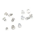 Wholesale 1000pcs Bag Barrel Bullet Style Earring Backs Post Bullet Stopper Plastic Ear Nuts Jewelry Findings Components