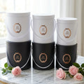 3pcs/sets Portable Cylindrical Round Bucket Flower Box Arrangement Flower Round Box Fresh Flower Bouquet Packaging Box