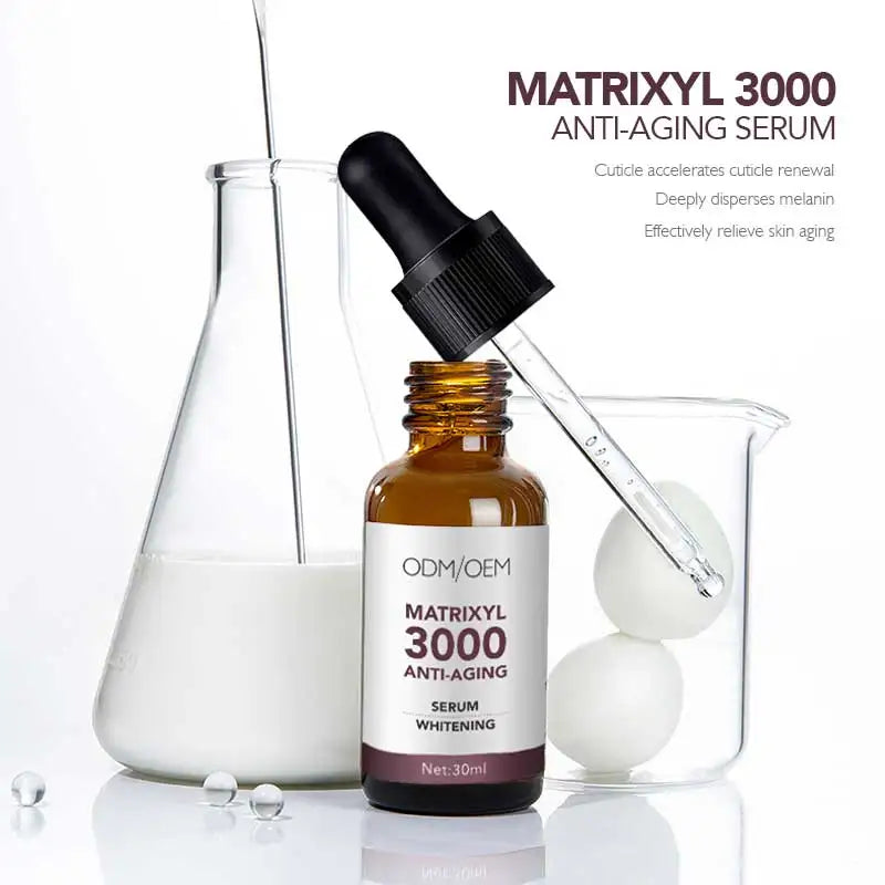 Natrual Matrixyl 3000 Argreline Facial Serum Hydrating Anti Aging Line Reduction Serum for Women