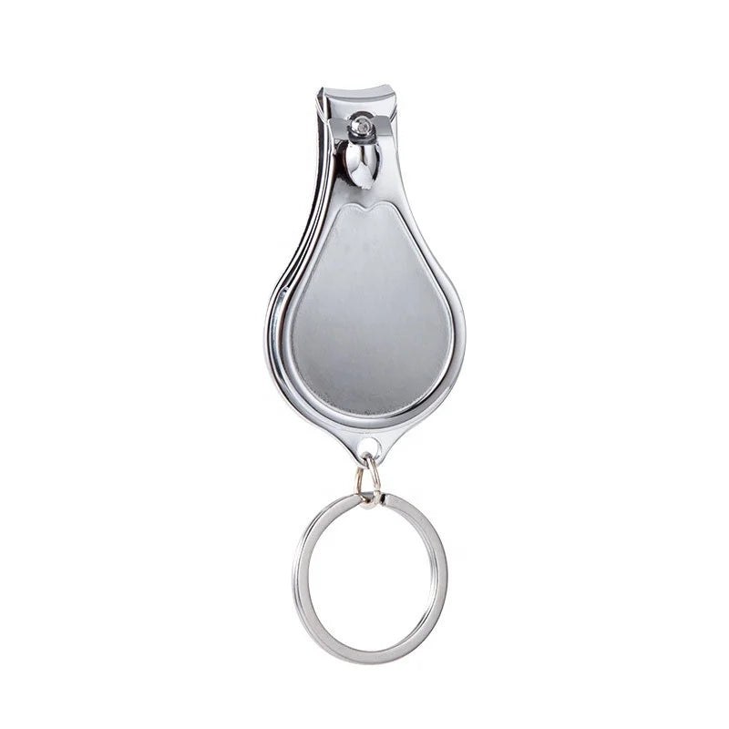 Factory Wholesale Nail Clipper Gift Promotional Key Chain Logo Souvenir Portable Nail Clipper