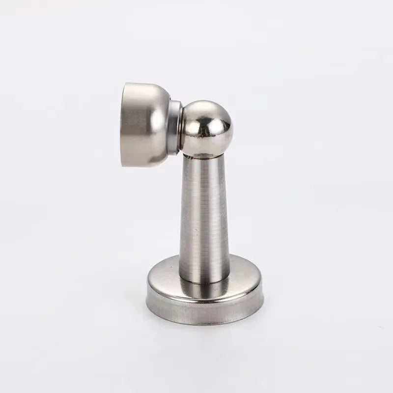 Stainless Steel Magnetic Door Stop with Screws-Durable Reusable & Convenient Wall Protection Easy Installation