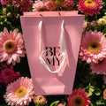 Wholesale Custom Logo Fresh Paper Flower Paper Gift Bag Packaging for Bouquet Flower Store Packaging