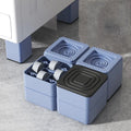 Anti-Vibration Pads for Dryer Feet Anti-Slip Noise Cancelling & Shock Absorber Plastic Rubber Material for Fixed Machine