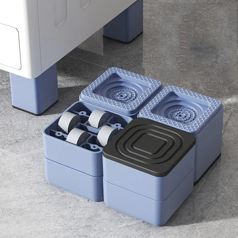 Anti-Vibration Pads for Dryer Feet Anti-Slip Noise Cancelling & Shock Absorber Plastic Rubber Material for Fixed Machine