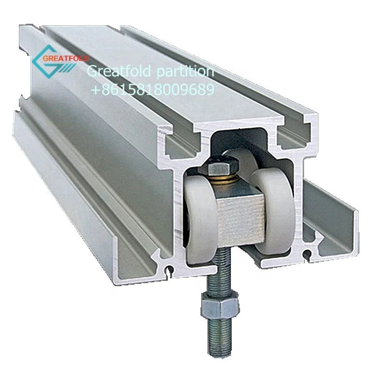 Modern Design Nylon Wheel Bearing Roller for Sliding Doors Hanging Sliding Wheels Aluminium Track Hardware for Hotels Warehouses