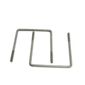 DIN ASME Standard Factory Wholesale Stainless Steel SUS304 SUS316 Square Bend U Shape Bolt Pipe Clamp