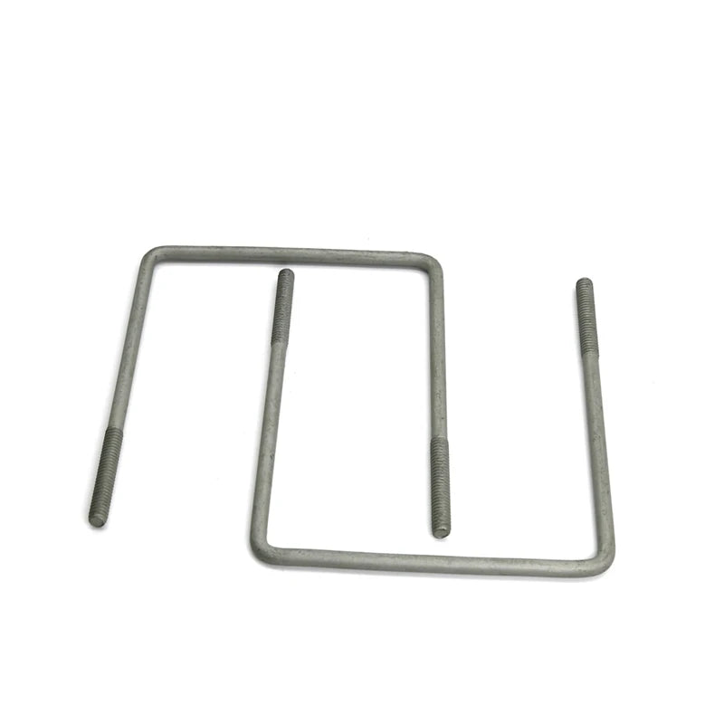 DIN ASME Standard Factory Wholesale Stainless Steel SUS304 SUS316 Square Bend U Shape Bolt Pipe Clamp