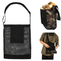Outdoor Orchard Picking Mushroom Bag Fruit Picking Bag Foldable Large Capacity Mesh Bag Waterproof Field Satchel