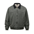 Premium Custom Logo Bomber Jacket Men Retail Quality Windproof Private Label Streetwear Stand Collar Fashion Jacket