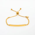 Joolim Jewelry Wholesale Bead Adjustable Bracelet Stainless Steel Rings for Women