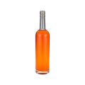 750ml 700ml 500ml Customized Flint Glass Bottle With Screw Cap for Gin Vodka Whisky Tequila Liquor