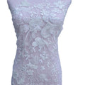 2024 Beaded Lace Sequins Embroidery Lace Handmade DIY Bridal Wedding Material Clothing Clothes Curtain Fabric