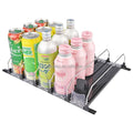 Abs Supermarket Rack Display Roller Shelf Pusher Beverage Can Organizer for Fridge Glide Pusher