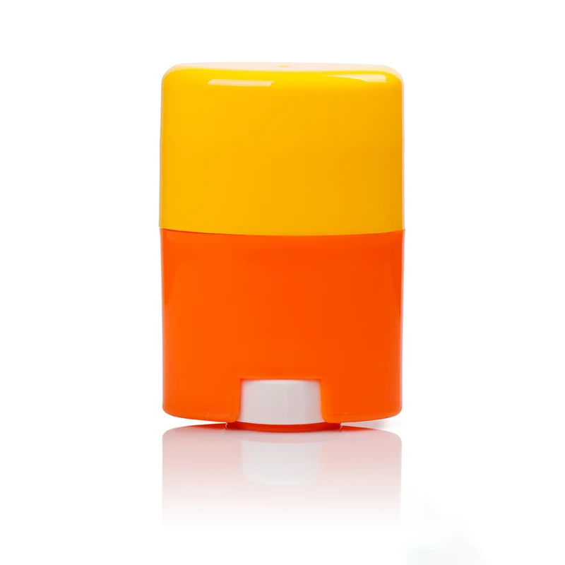 15ml 50ml Minimalist Packaging Deodorant Stick Container Decomposable Package for Dry Deodorant Frosted Yellow Deodorant Organic MegaBDM