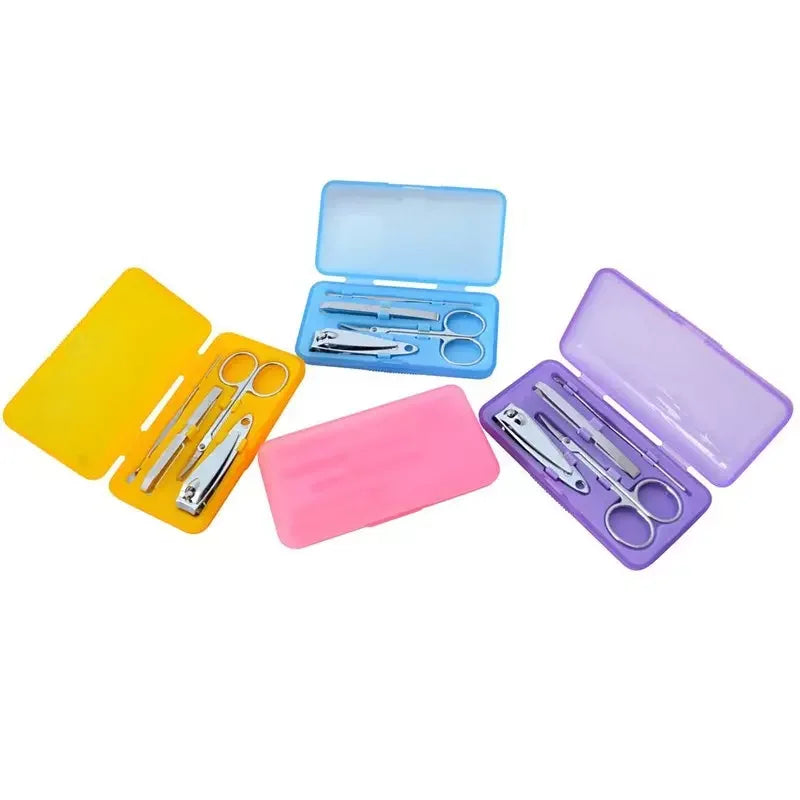 Factory Outlet Manicure Nail Clippers Pedicure Set Portable Stainless Steel Travel Kit Nail Cutter Tool Set