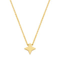 Trendy Stainless Steel Heart Necklace Jewelry 18k Golden Star Square Pendant Waterproof Delicate Stainless Steel Necklace Women