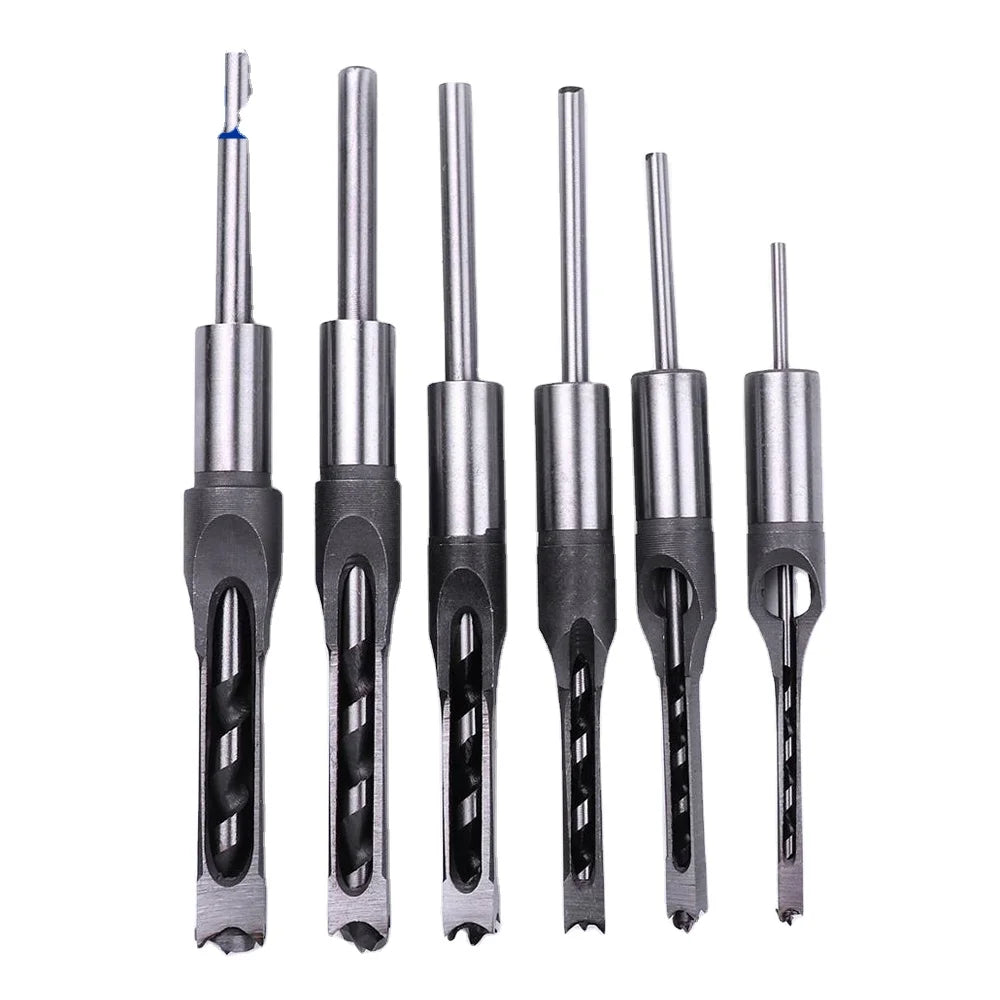 HSS  Material  Square Drill Bits  Mortise Chisel Drill Bit for Wood Square Hole Drilling Bit