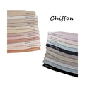 Wholesale Plain Premium Hijab Muslim Borong Tudung Woman Pearl Chiffon Shawl Other Scarves Ethnic Scarf