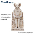 Trustloops Private Label Resin Crafts Customization Featuring Hand Painted Egyptian Deity Statues for Bulk