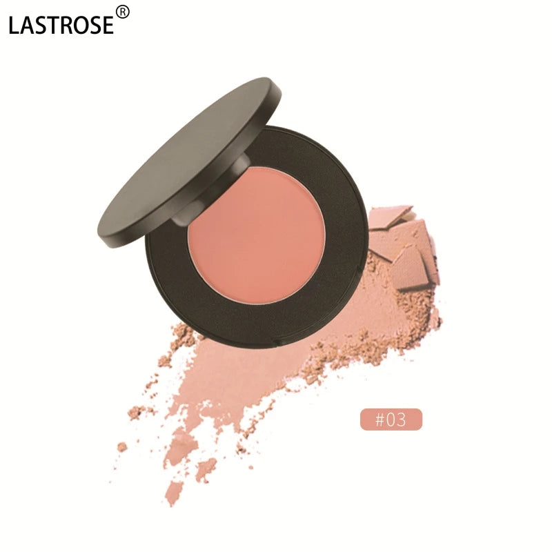 Private Label 12-Color Vegan Cruelty-Free Blusher Compact Waterproof Makeup Powder for Face 5g Mineral Based Black Color