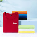 Wholesale 100% Cotton High Quality Custom Men's T-shirt Printing Your Brand T Shirt Men Graphic Tees Shirt Women Oversize White