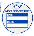 Customize Stickers Transparent Car Services Label UV Coating Waterproof Roll Labels for Window Outdoor Usage