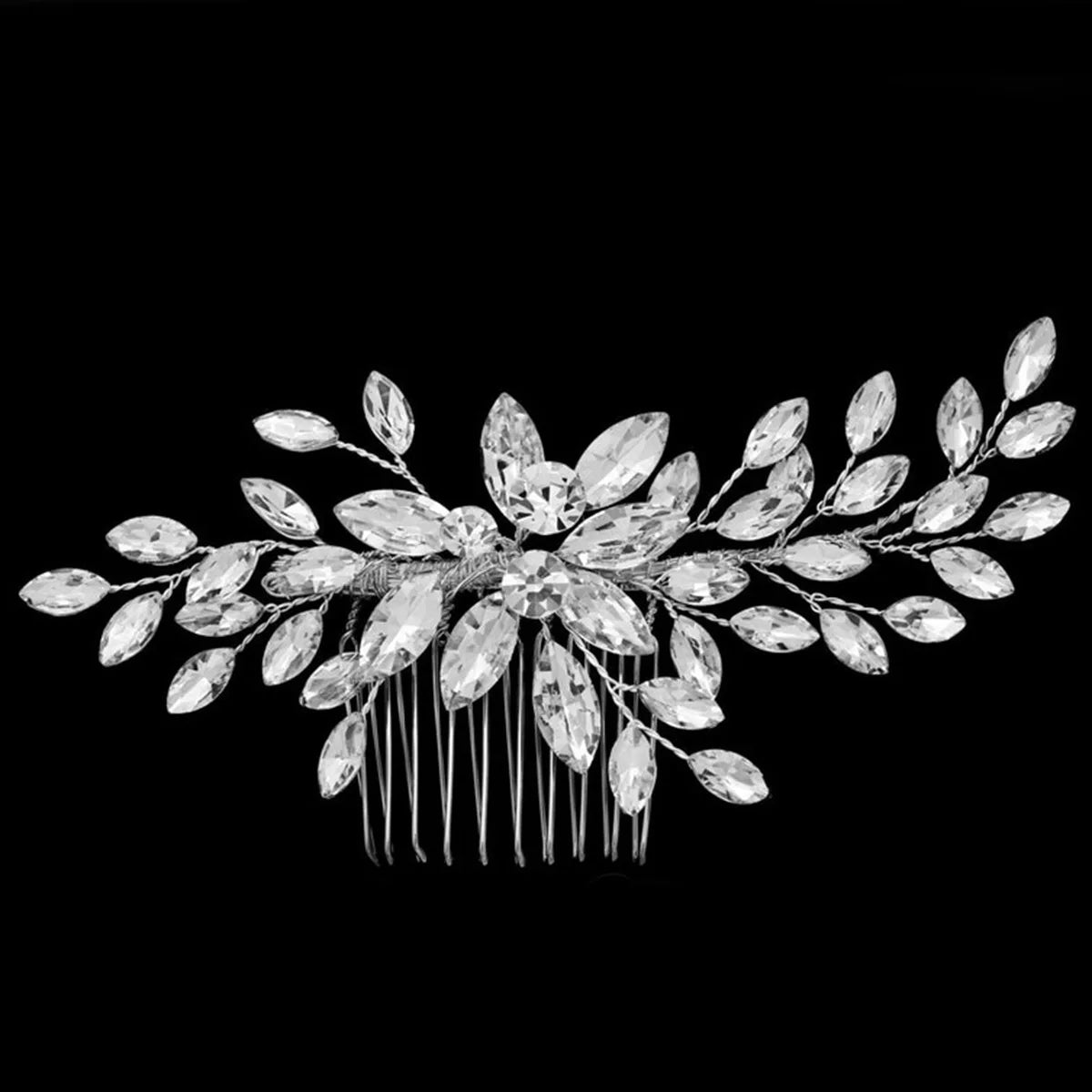 ML1434 Hot Sale Fashion Crystal Hair Comb Bridal Handmade Hair Comb Wedding Hair Jewelry