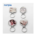 Hanger in Stock Brooch Eyeglass Holder Sublimation Blank Metal Brooch Eyeglass